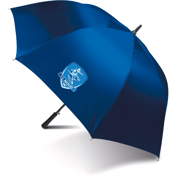 Grand parapluie marine - FC MUZOLAIS Grand parapluie marine - FC MUZOLAIS