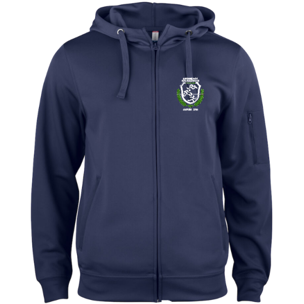 GILET CAPUCHE ADULTE MARINE -...