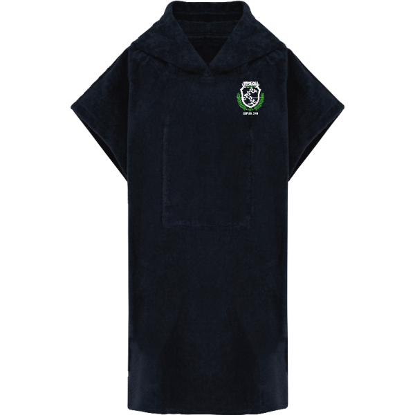 PONCHO EPONGE MARINE ENFANT -...
