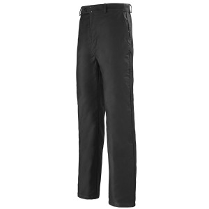 PANTALON DROIT MOLESKINE NOIRE