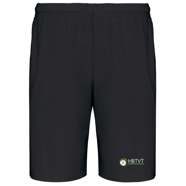 Short d'entraînement homme noir - HBTVT