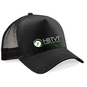 Casquette trucker noire -...
