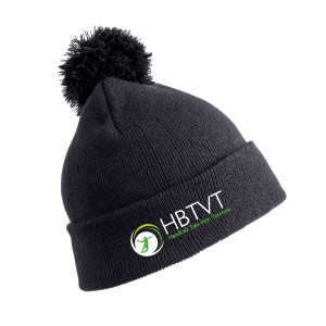 Bonnet pompon noir - HBTVT