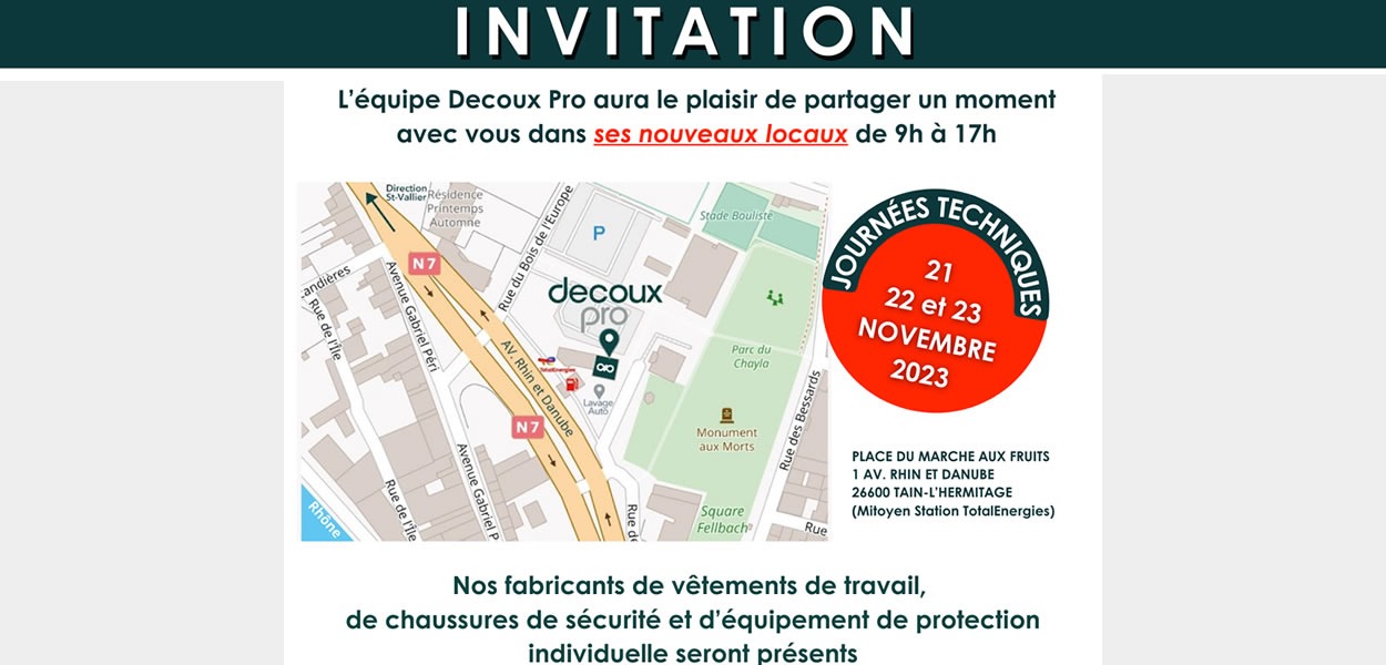 Journées techniques Decoux Pro !